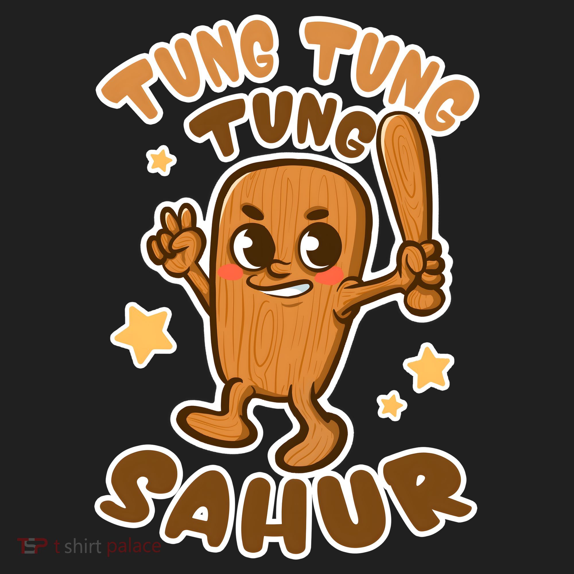 Brainrot Tung Tung Tung Sahur Adult Drive Performance Visor