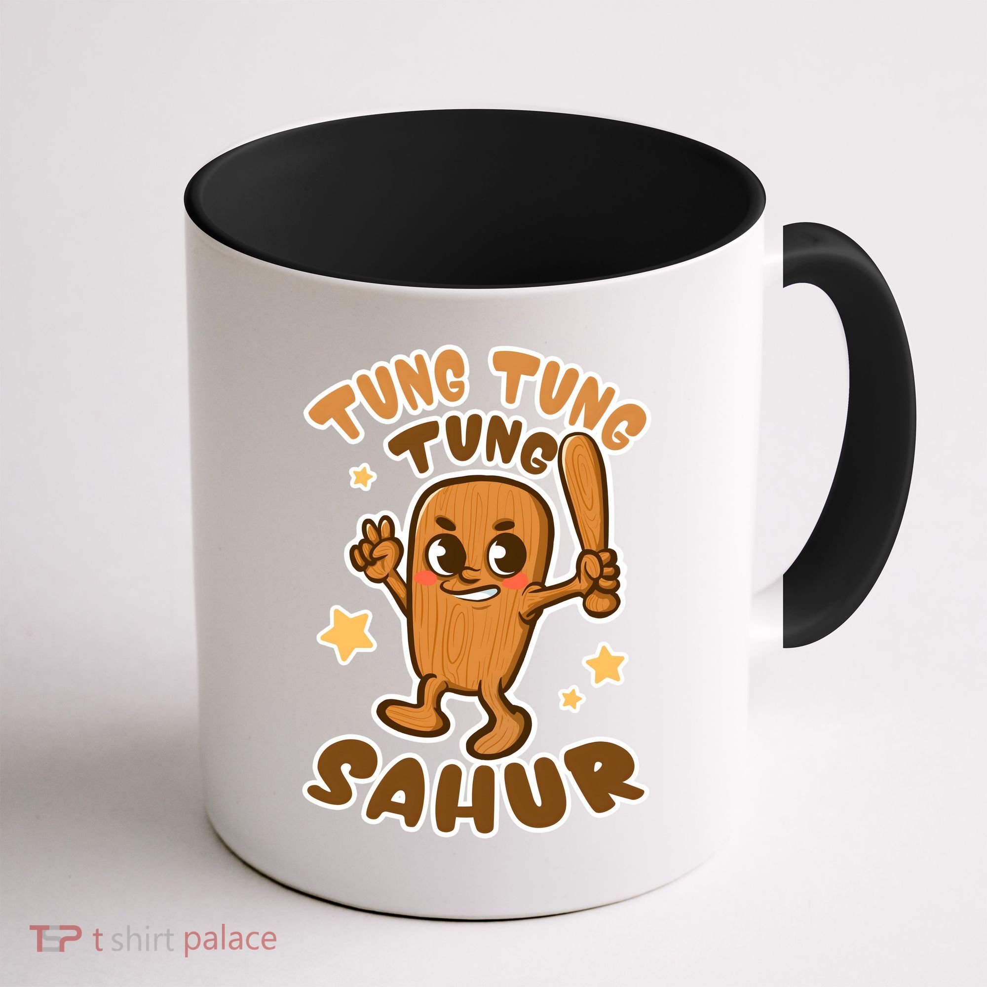 Brainrot Tung Tung Tung Sahur Coffee Mug