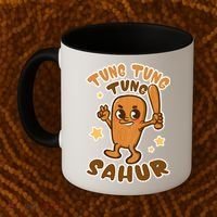 Brainrot Tung Tung Tung Sahur Coffee Mug thumb 2