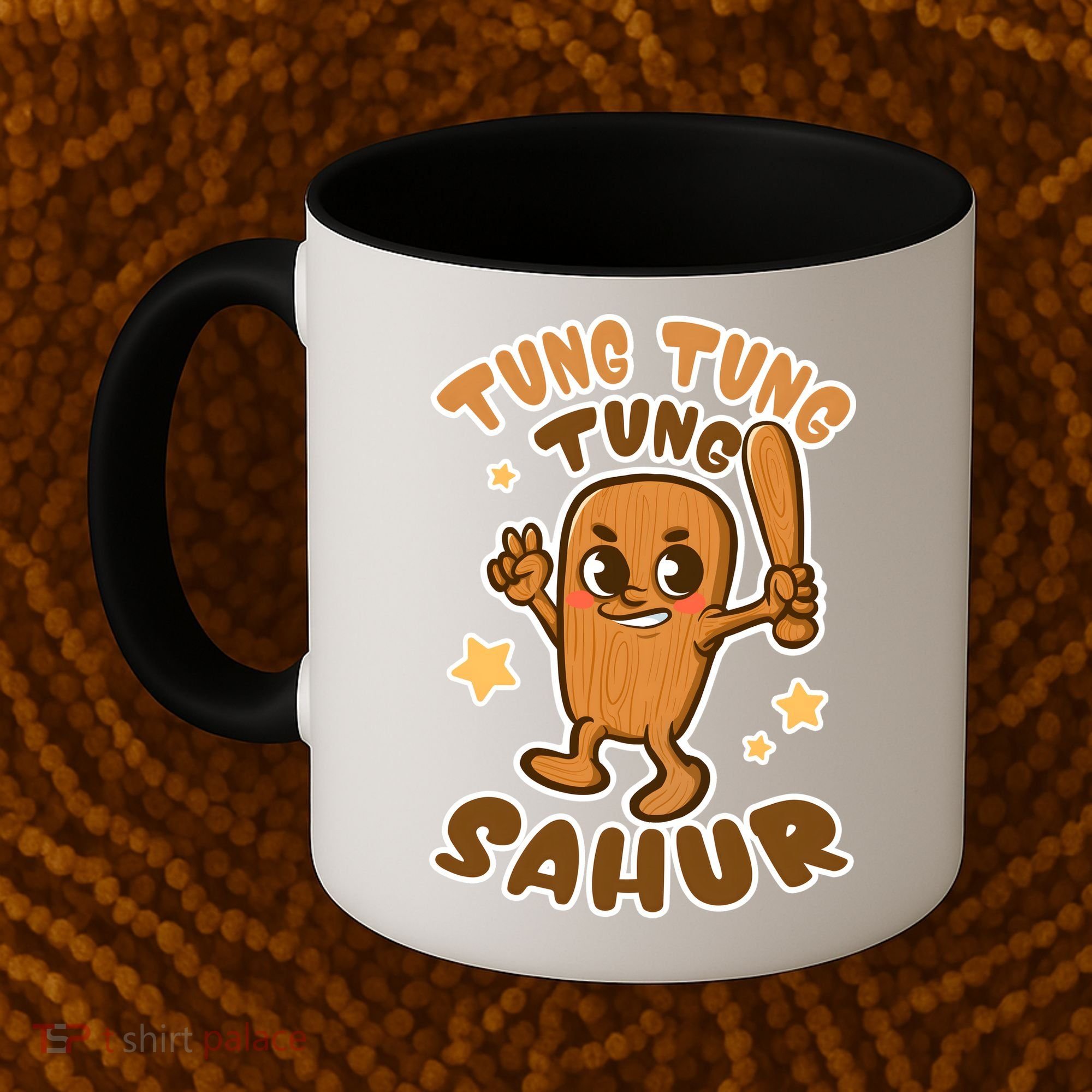 Brainrot Tung Tung Tung Sahur Coffee Mug