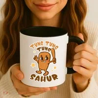 Brainrot Tung Tung Tung Sahur Coffee Mug thumb 3