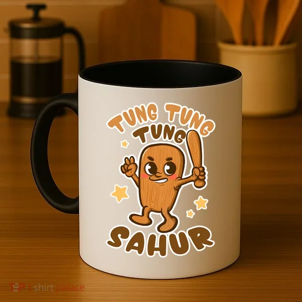 Brainrot Tung Tung Tung Sahur Coffee Mug