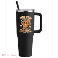Brainrot Tung Tung Tung Sahur 40oz Vacuum Insulated Stainless Steel Travel Tumbler thumb 0