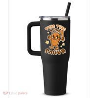 Brainrot Tung Tung Tung Sahur 40oz Vacuum Insulated Stainless Steel Travel Tumbler thumb 2