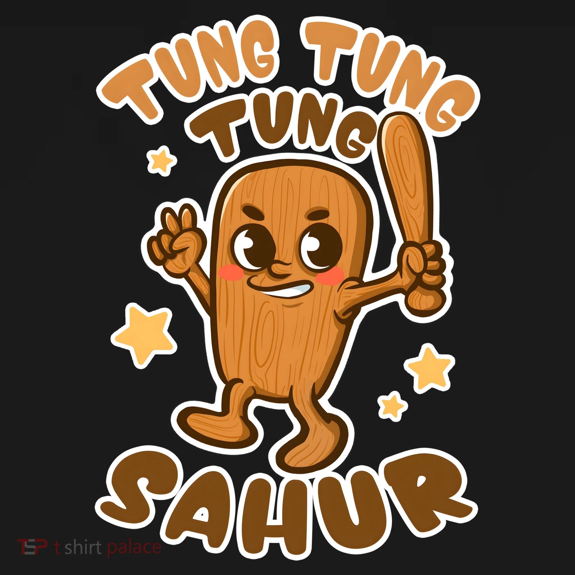 Brainrot Tung Tung Tung Sahur Ornament