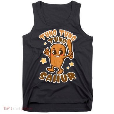 Brainrot Tung Tung Tung Sahur Tank Top