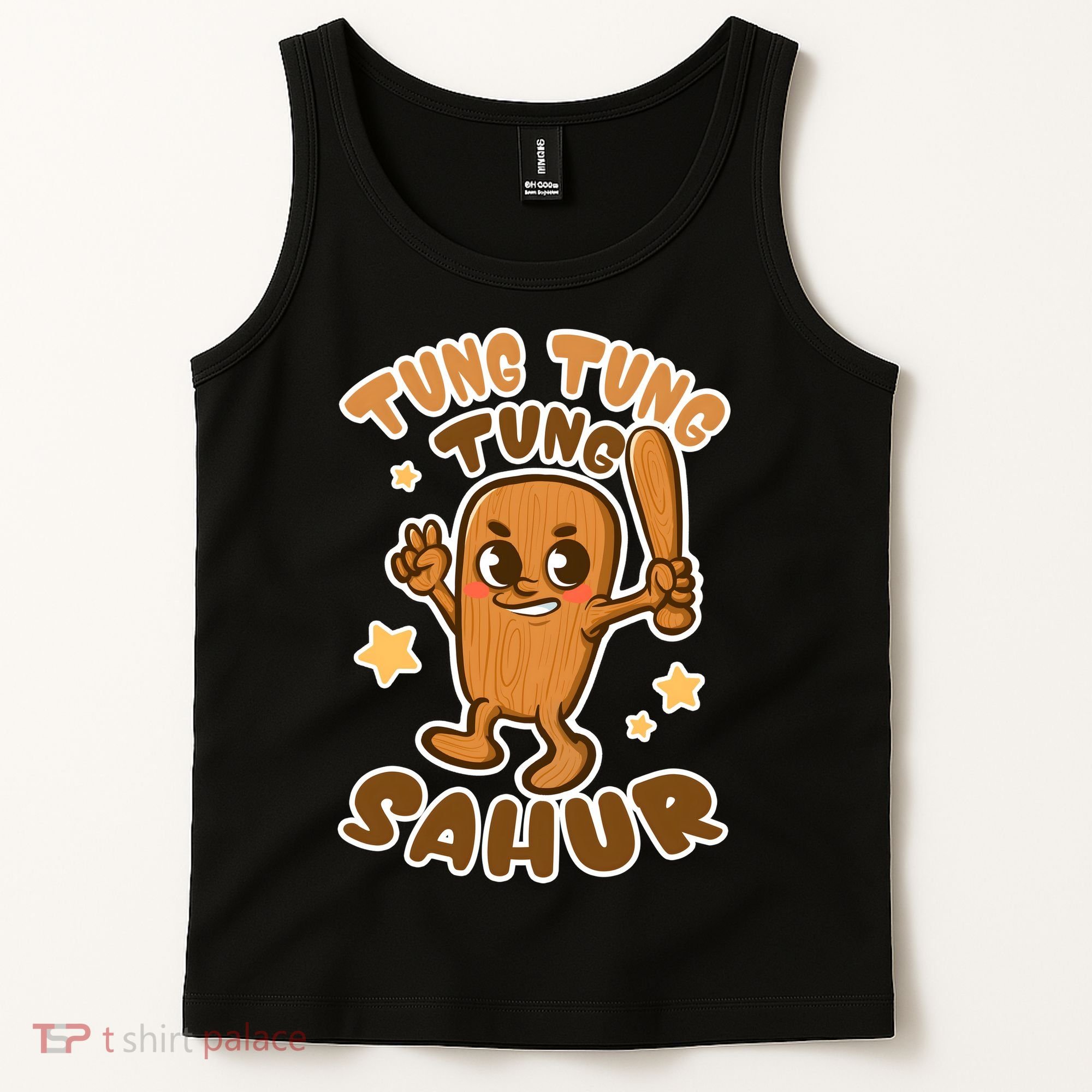 Brainrot Tung Tung Tung Sahur Tank Top
