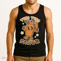 Brainrot Tung Tung Tung Sahur Tank Top thumb 3