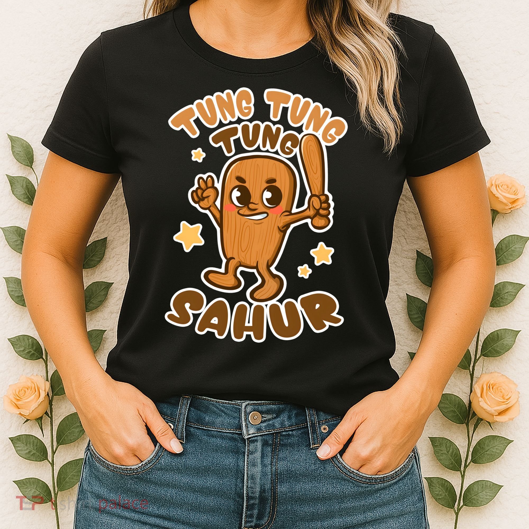 Brainrot Tung Tung Tung Sahur Women's T-Shirt