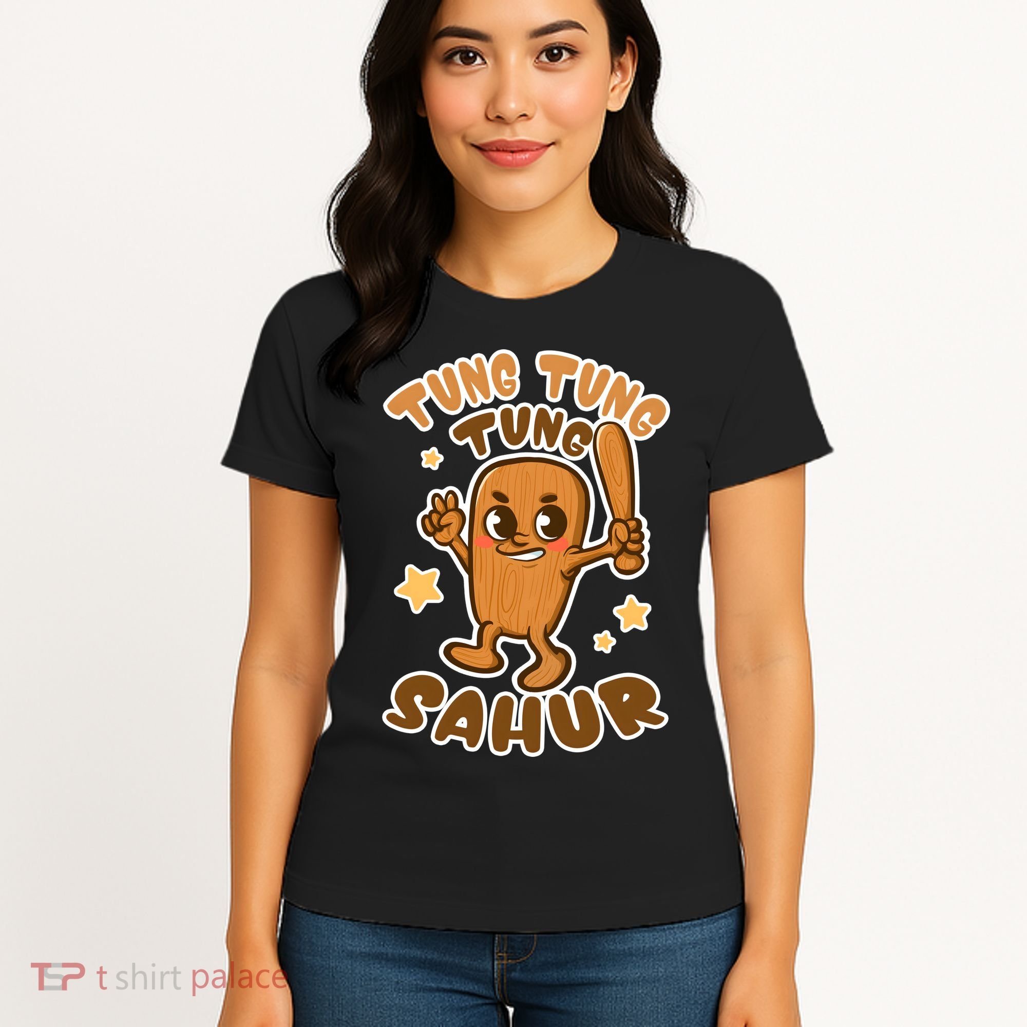 Brainrot Tung Tung Tung Sahur Women's T-Shirt