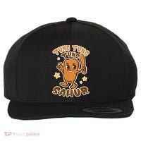 Brainrot Tung Tung Tung Sahur Wool Snapback Cap thumb 0