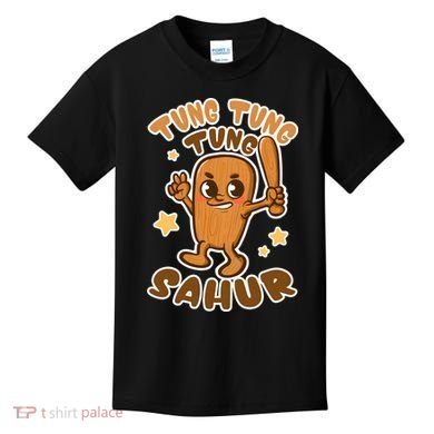 Brainrot Tung Tung Tung Sahur Kids T-Shirt
