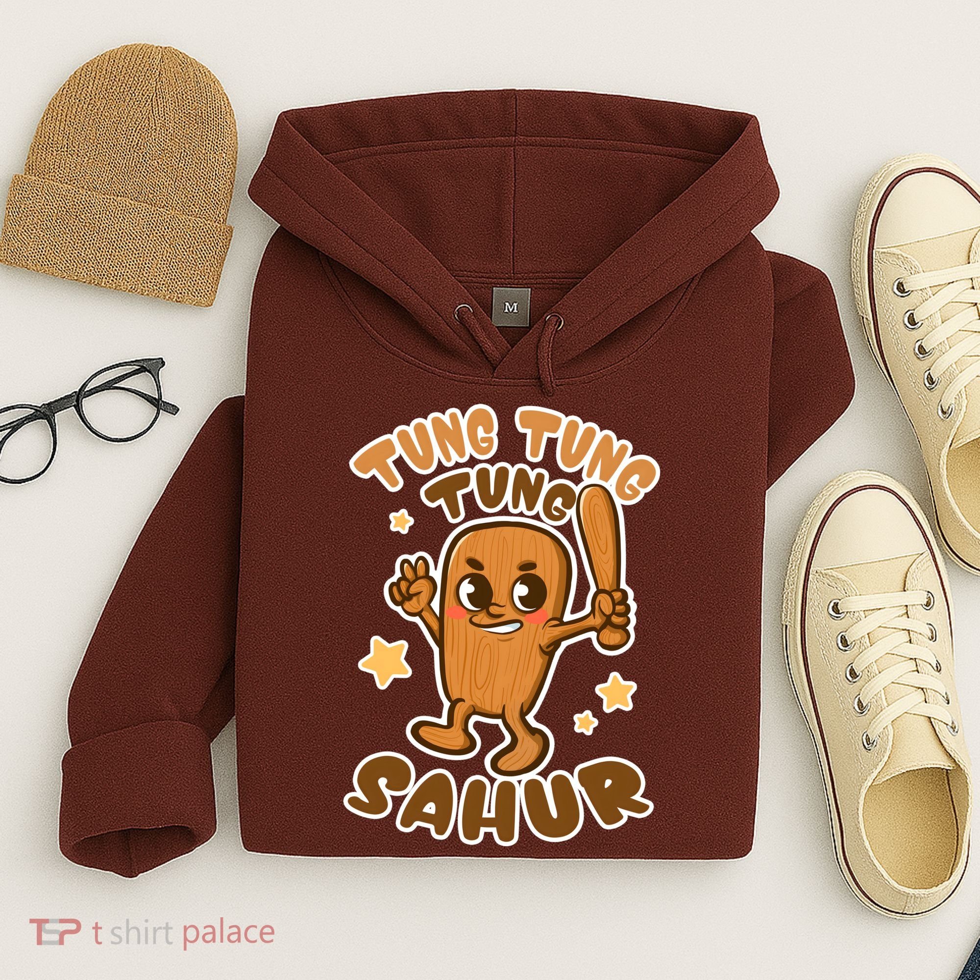 Brainrot Tung Tung Tung Sahur Hoodie