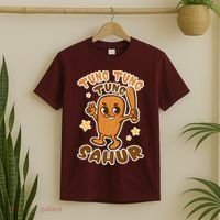 Brainrot Tung Tung Tung Sahur T-Shirt thumb 2