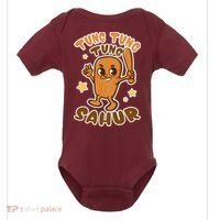 Brainrot Tung Tung Tung Sahur Baby Bodysuit thumb 0