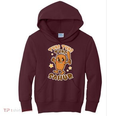 Brainrot Tung Tung Tung Sahur Kids Hoodie