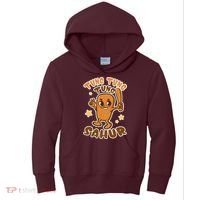Brainrot Tung Tung Tung Sahur Kids Hoodie thumb 0