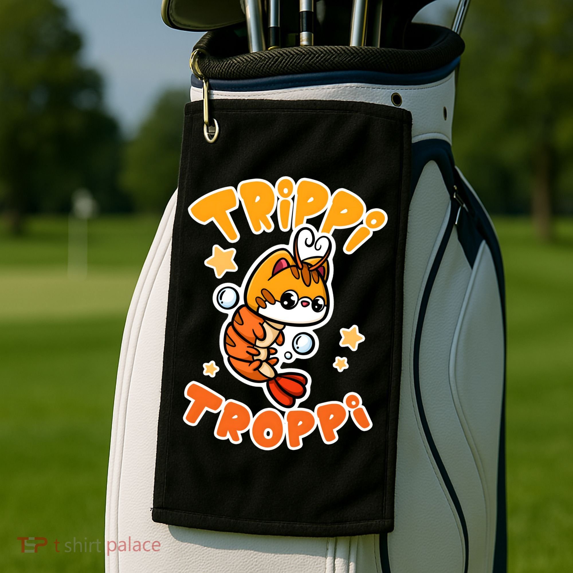 Brainrot Trippi Troppi Golf Towel