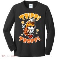 Brainrot Trippi Troppi Kids Long Sleeve Shirt thumb 0