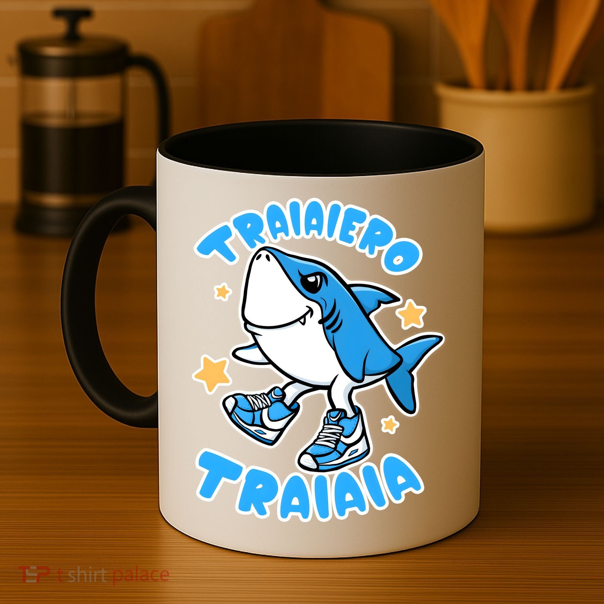 Brainrot Tralalero Tralala Coffee Mug