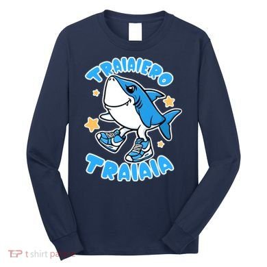 Brainrot Tralalero Tralala Long Sleeve Shirt