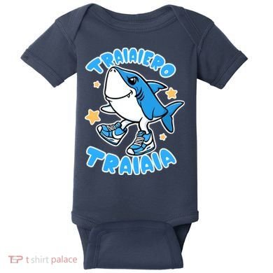 Brainrot Tralalero Tralala Baby Bodysuit