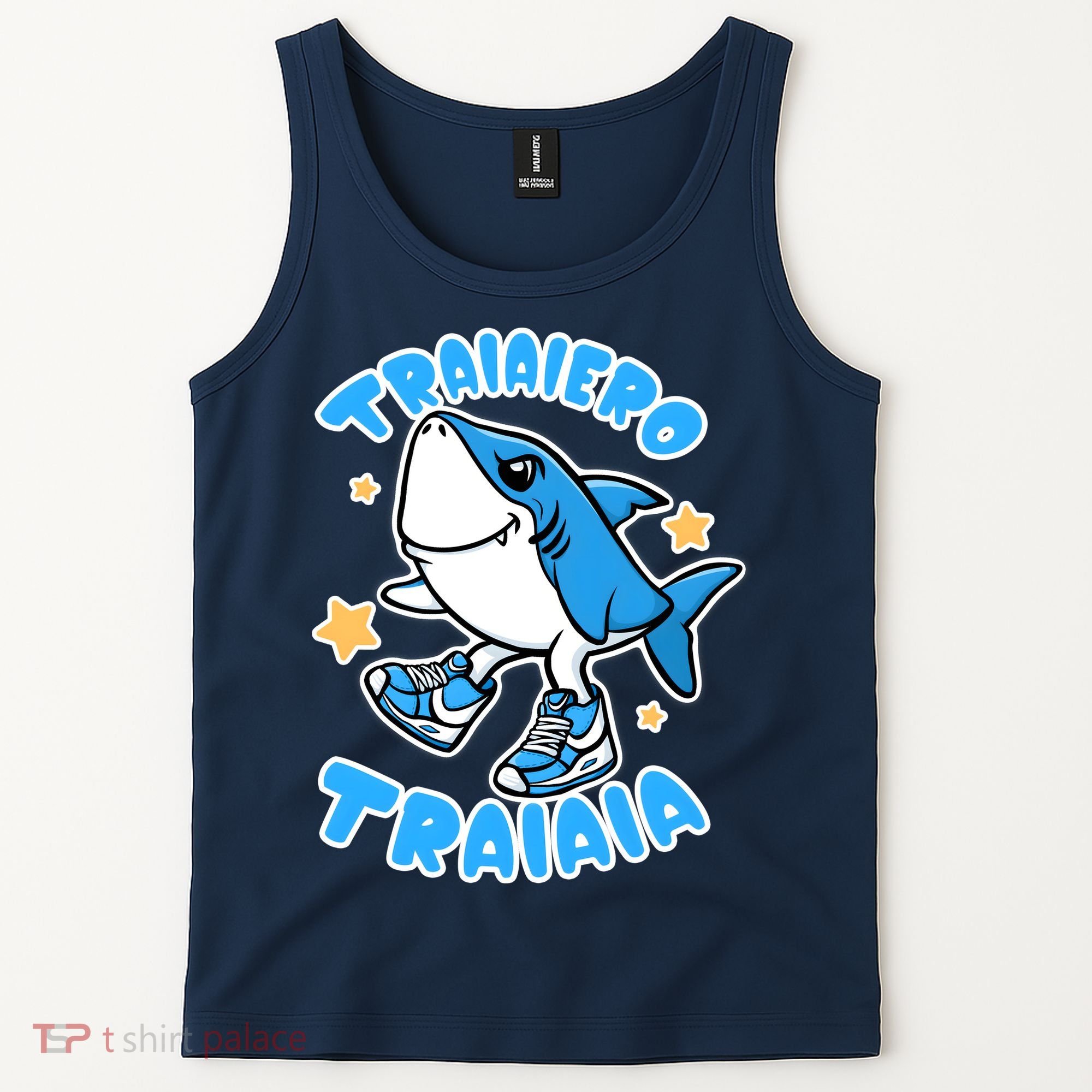 Brainrot Tralalero Tralala Tank Top