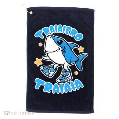 Brainrot Tralalero Tralala Golf Towel