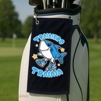 Brainrot Tralalero Tralala Golf Towel thumb 2