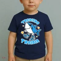 Brainrot Tralalero Tralala Toddler T-Shirt thumb 2
