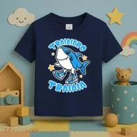 Brainrot Tralalero Tralala Toddler T-Shirt thumb 3