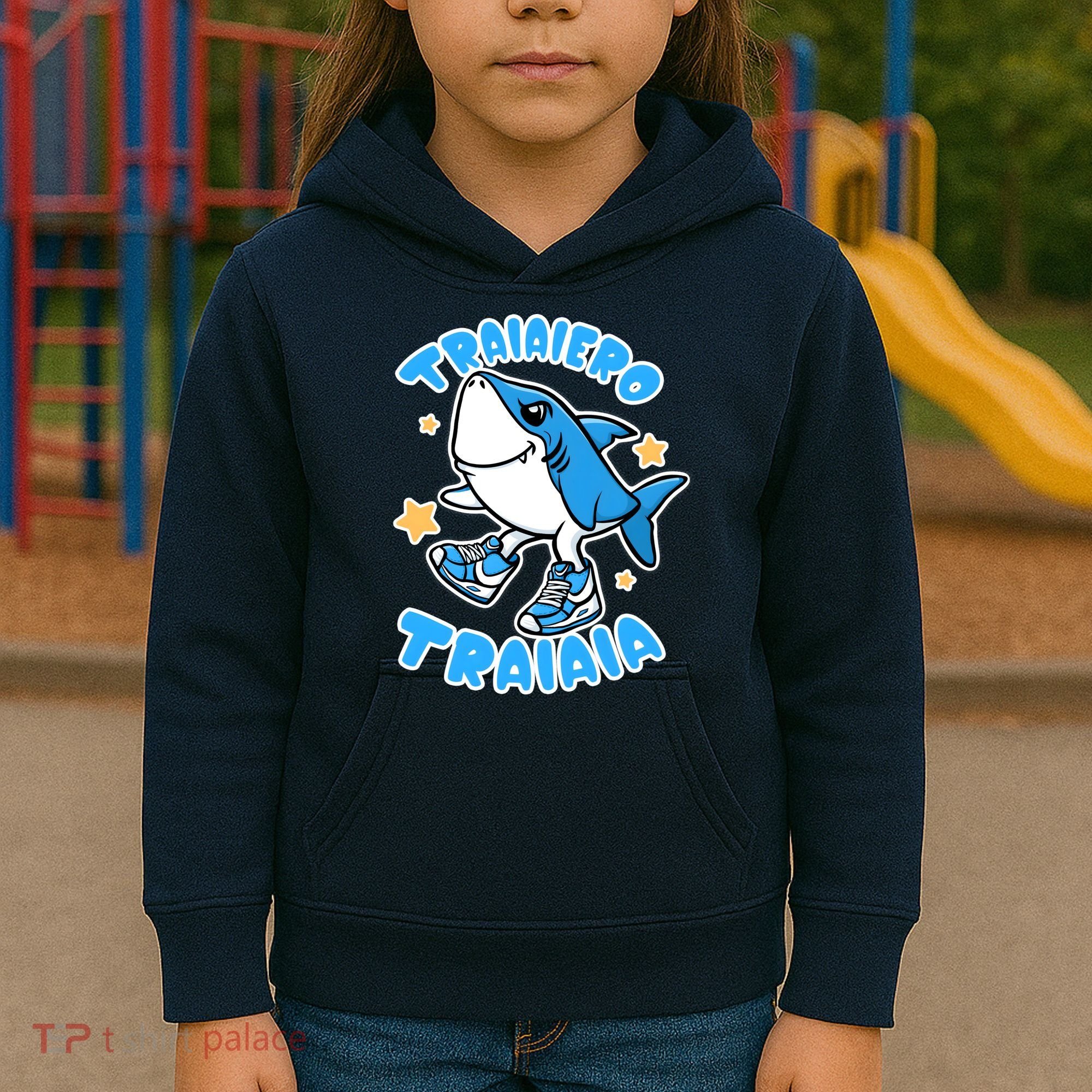 Brainrot Tralalero Tralala Kids Hoodie