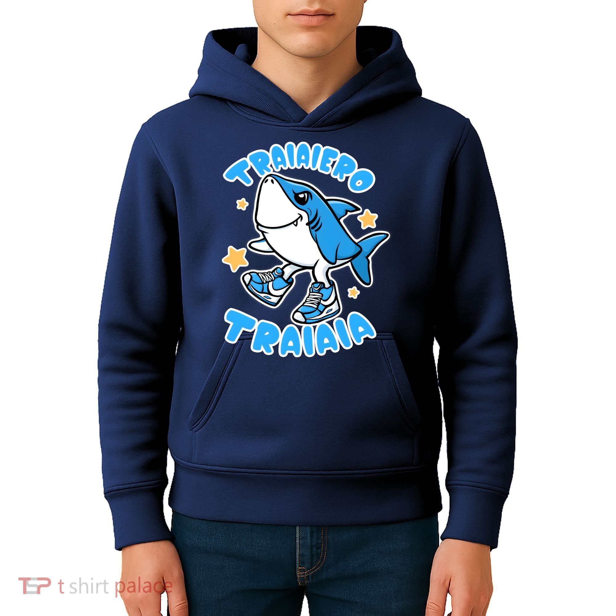 Brainrot Tralalero Tralala Kids Hoodie