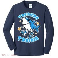 Brainrot Tralalero Tralala Kids Long Sleeve Shirt thumb 0