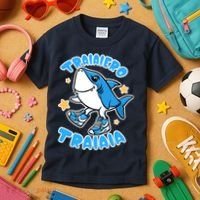 Brainrot Tralalero Tralala Kids T-Shirt thumb 3