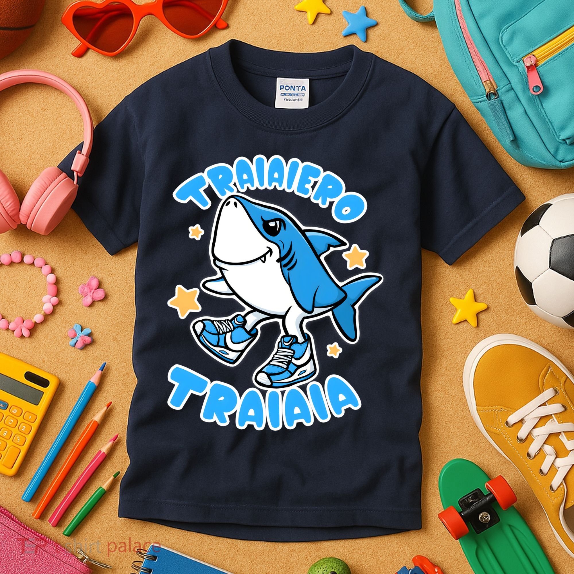 Brainrot Tralalero Tralala Kids T-Shirt