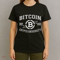 Bitcoin To The Moon Btc College T-Shirt thumb 4