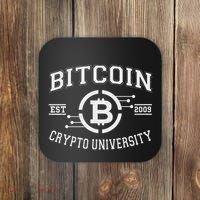Bitcoin To The Moon Btc College Coaster thumb 0