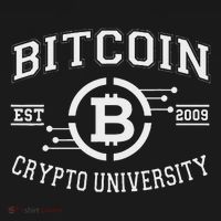 Bitcoin To The Moon Btc College Toddler T-Shirt thumb 4
