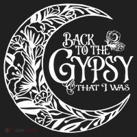 Back To The Gypsy That I Was Golf Towel thumb 3