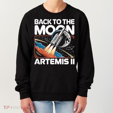 Back To The Moon Artemis 2 Women's Sweatshirt
