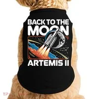 Back To The Moon Artemis 2 Doggie Tank thumb 0