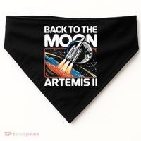 Back To The Moon Artemis 2 USA-Made Doggie Bandana thumb 0