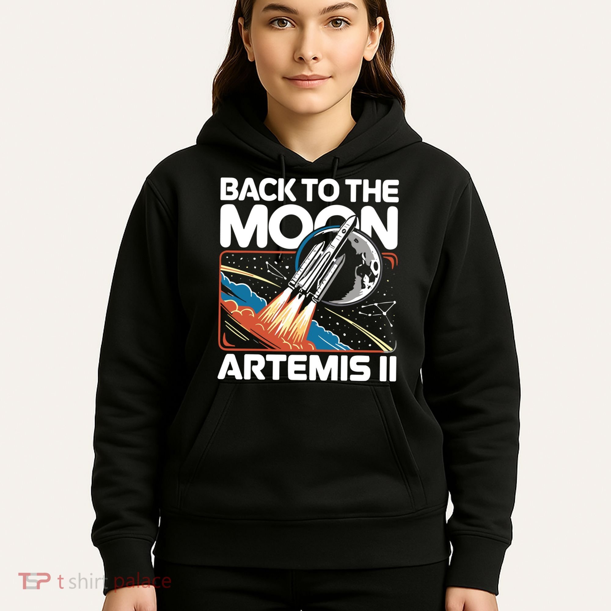 Back To The Moon Artemis 2 Hoodie