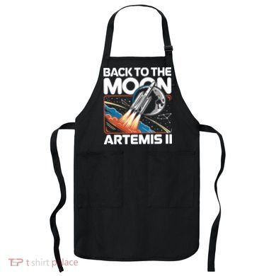 Back To The Moon Artemis 2 Apron