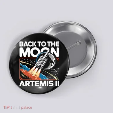 Back To The Moon Artemis 2 Button