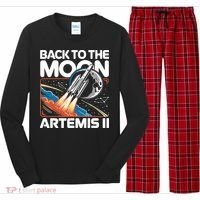 Back To The Moon Artemis 2 Long Sleeve Pajama Set thumb 0