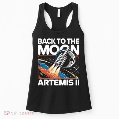 Back To The Moon Artemis 2 Women's Tank Top