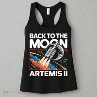 Back To The Moon Artemis 2 Women's Tank Top thumb 3