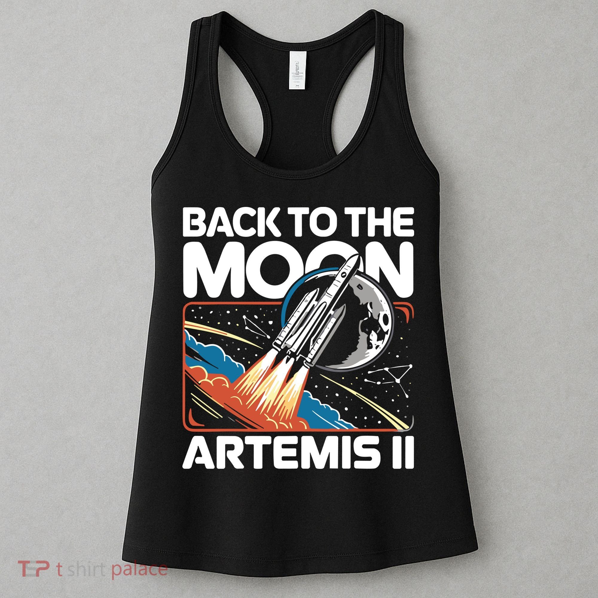 Back To The Moon Artemis 2 Women's Tank Top